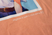 Load image into Gallery viewer, osu! t-shirt - summer pippi (orange)