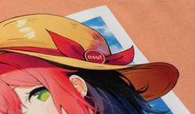 Load image into Gallery viewer, osu! t-shirt - summer pippi (orange)