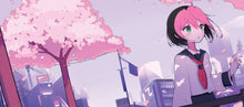 Load image into Gallery viewer, osu! deskmat - sakura pippi