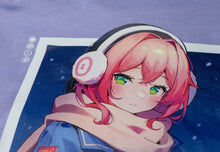 Load image into Gallery viewer, osu! t-shirt - winter pippi (purple)