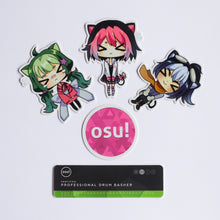 Load image into Gallery viewer, osu! stickers (set of 5)