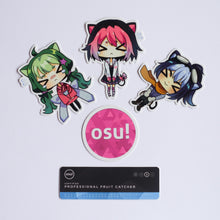 Load image into Gallery viewer, osu! stickers (set of 5)