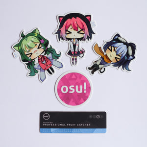 osu! stickers (set of 5)