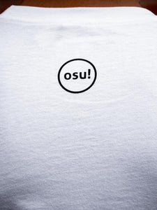 osu! slider t-shirt (white)