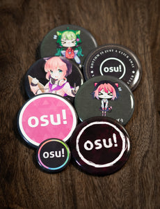 osu! buttons (set of 7)